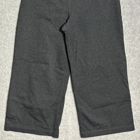 Lululemon Size 4 Cropped Wide Leg 2‎ Tone Gray Relaxed Fit High Rise Activewear - Picture 9 of 11